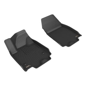 Chevrolet Equinox EV Floor Mats - Rear - 3D MAXpider - Kagu - Black - `24-`26